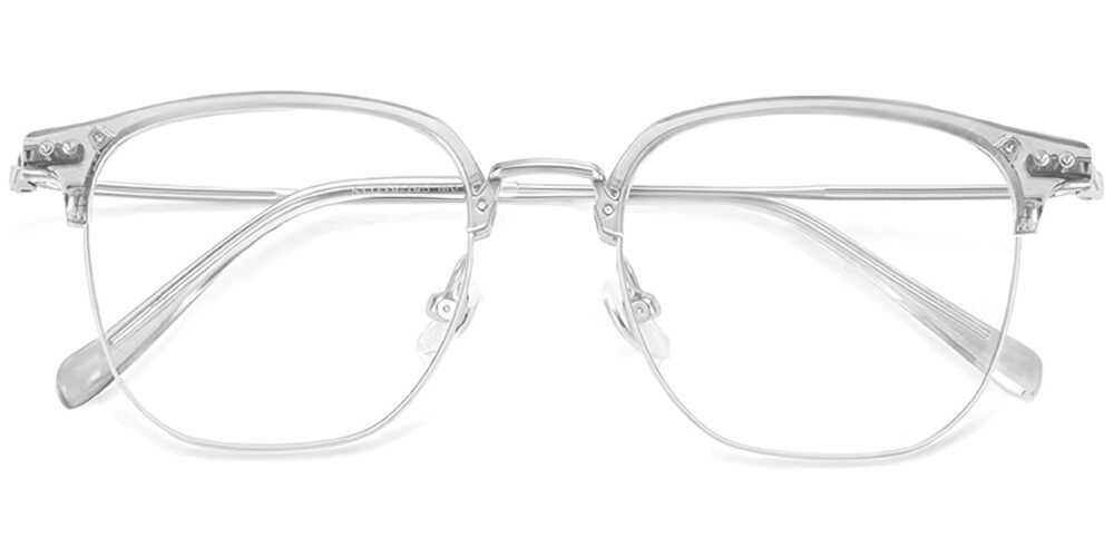 Monture Browline en Titane – LV-1463