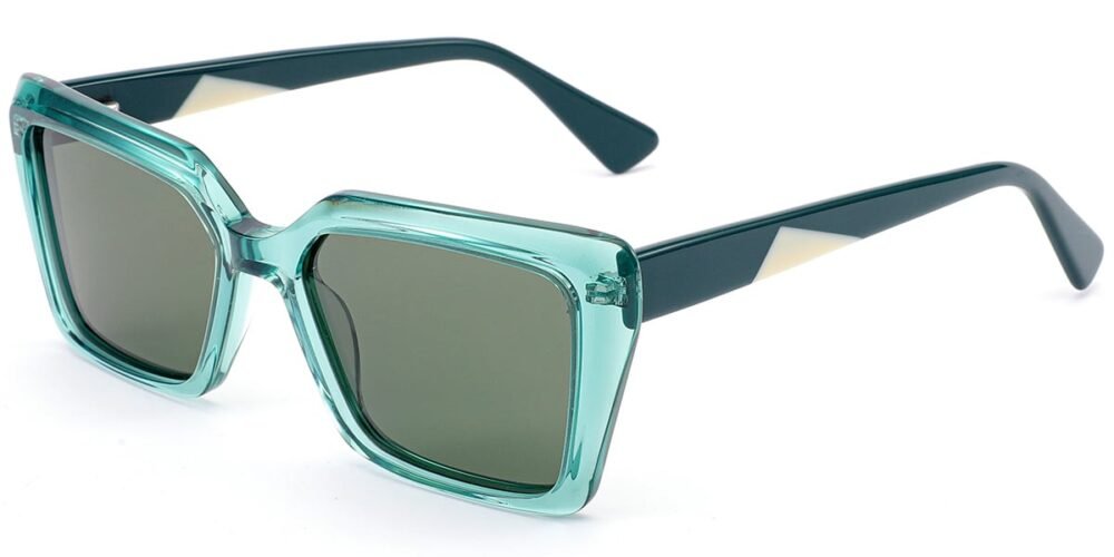 Lunettes de soleil Rectangulaires en Acétate – LS-1003