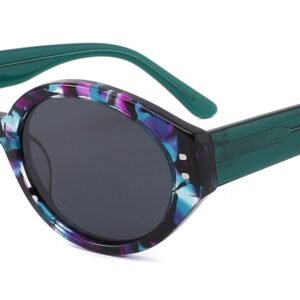Lunettes de soleil Géométriques en Acétate – LS-1011