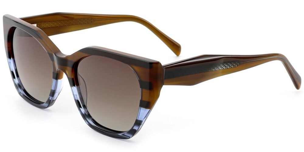 Lunettes de soleil Carrées en Acétate – LS-1020