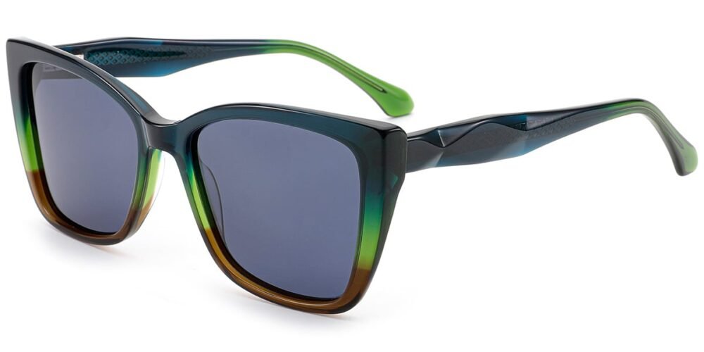 Lunettes de soleil Carrées en Acétate – LS-1027