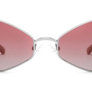 Lunettes de soleil Géométriques en Métal – LS-1084