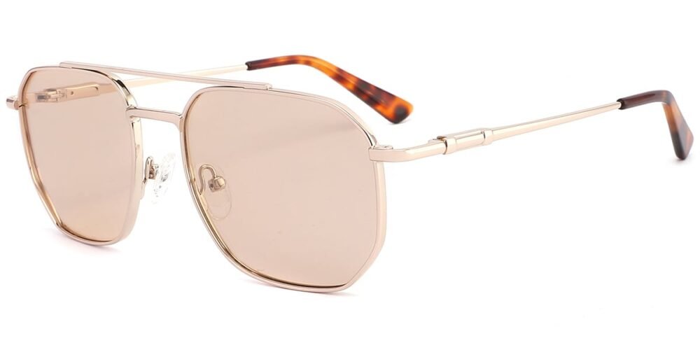 Lunettes de soleil Aviateur en Métal – LS-1085