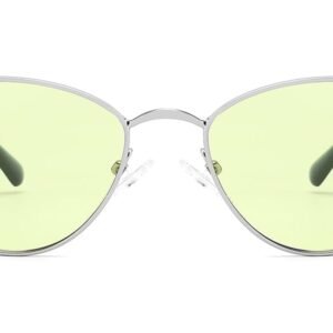 Lunettes de soleil Géométriques en Métal – LS-1088