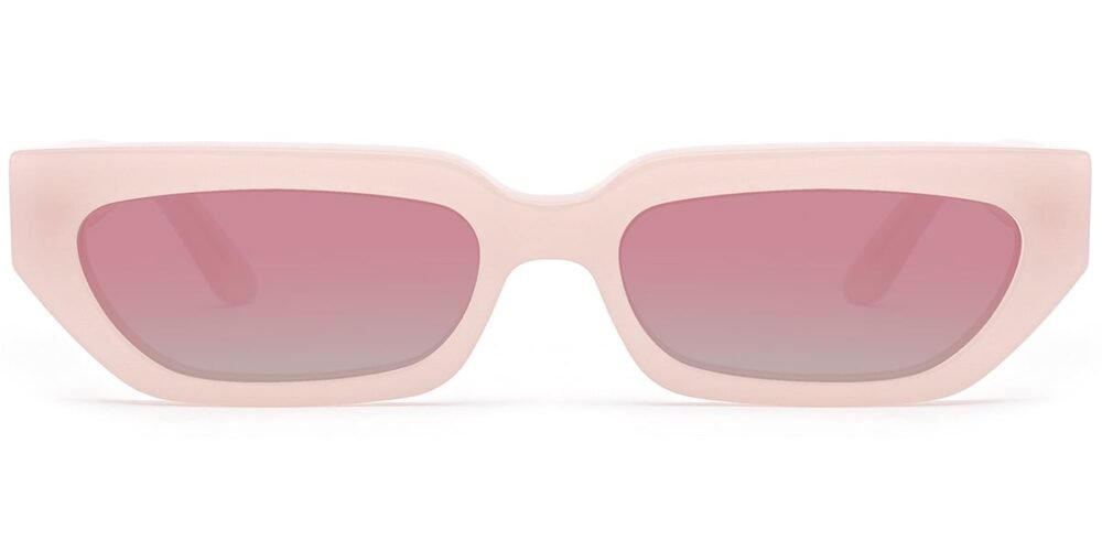 Lunettes de soleil Rectangulaires en Acétate – LS-1119