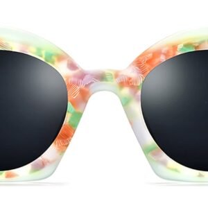Lunettes de soleil Œil-de-chat en Acétate – LS-1127