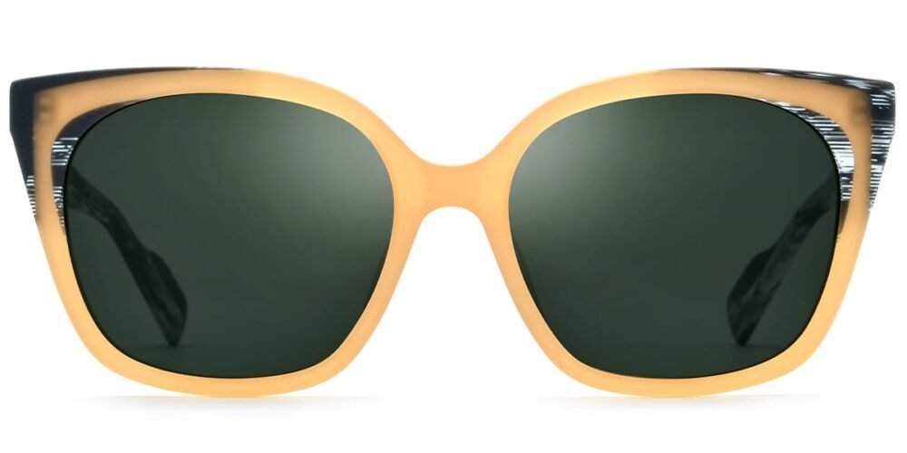 Lunettes de soleil Rectangulaires en Titane – LS-1177