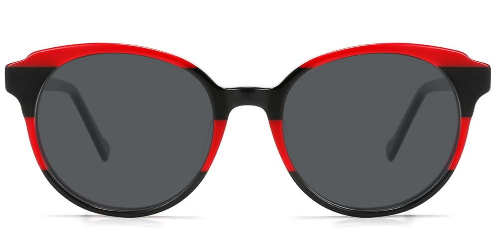 Lunettes de soleil Rondes en Acétate – LS-1211