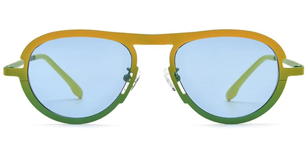 Lunettes de soleil Ovales en Titane – LS-1222