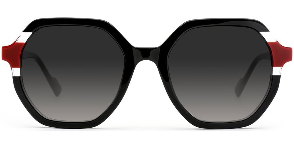 Lunettes de soleil Géométriques en Acétate – LS-1224