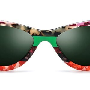 Lunettes de soleil Œil-de-chat en Acétate – LS-1226