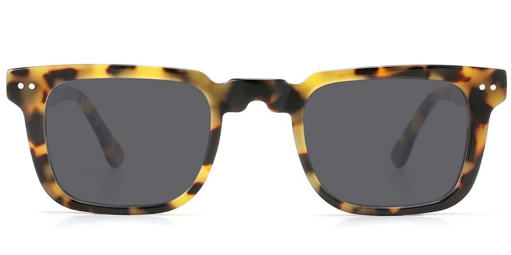Lunettes de soleil Carrées en Acétate – LS-1252