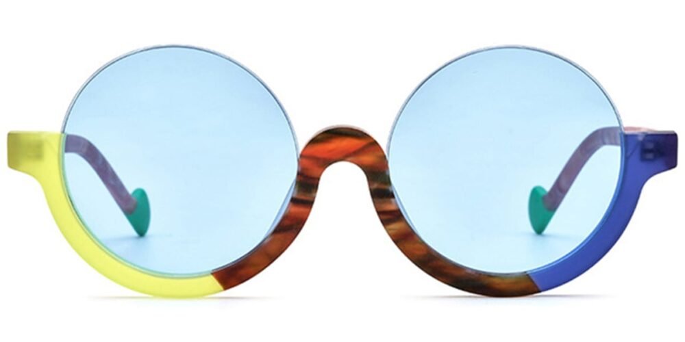 Lunettes de soleil Rectangulaires en Titane – LS-1282