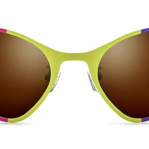Lunettes de soleil Œil-de-chat en Titane – LS-1284