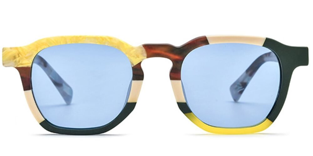 Lunettes de soleil Carrées en Acétate – LS-1304