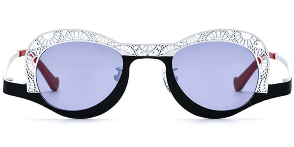 Lunettes de soleil Géométriques en Titane – LS-1313