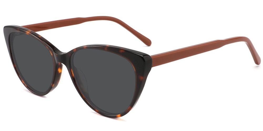 Lunettes de soleil Œil-de-chat en Acétate – LS-1318