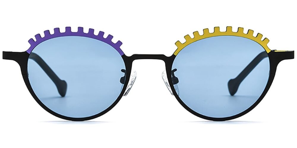 Lunettes de soleil Ovales en Titane – LS-1346