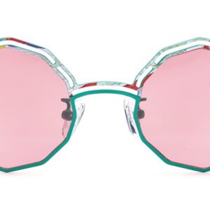 Lunettes de soleil Géométriques en Titane – LS-1353
