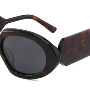 Lunettes de soleil Géométriques en Acétate – LS-1361