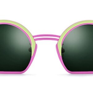 Lunettes de soleil Géométriques en Titane – LS-1390