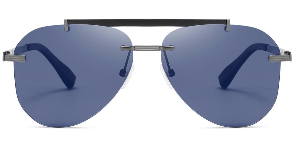 Lunettes de soleil Aviateur en Métal – LS-1394