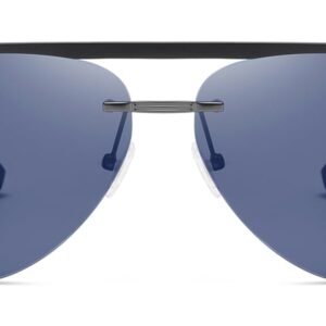 Lunettes de soleil Aviateur en Métal – LS-1394