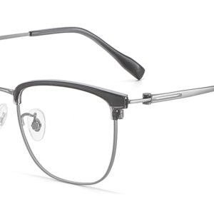 Monture Browline en Titane & Acétate – LV-1648