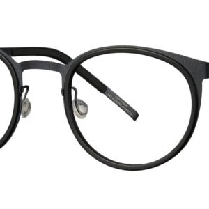 Monture Ronde en Titane & Acétate – LV-1262